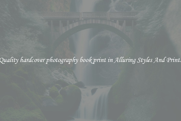 Quality hardcover photography book print in Alluring Styles And Prints